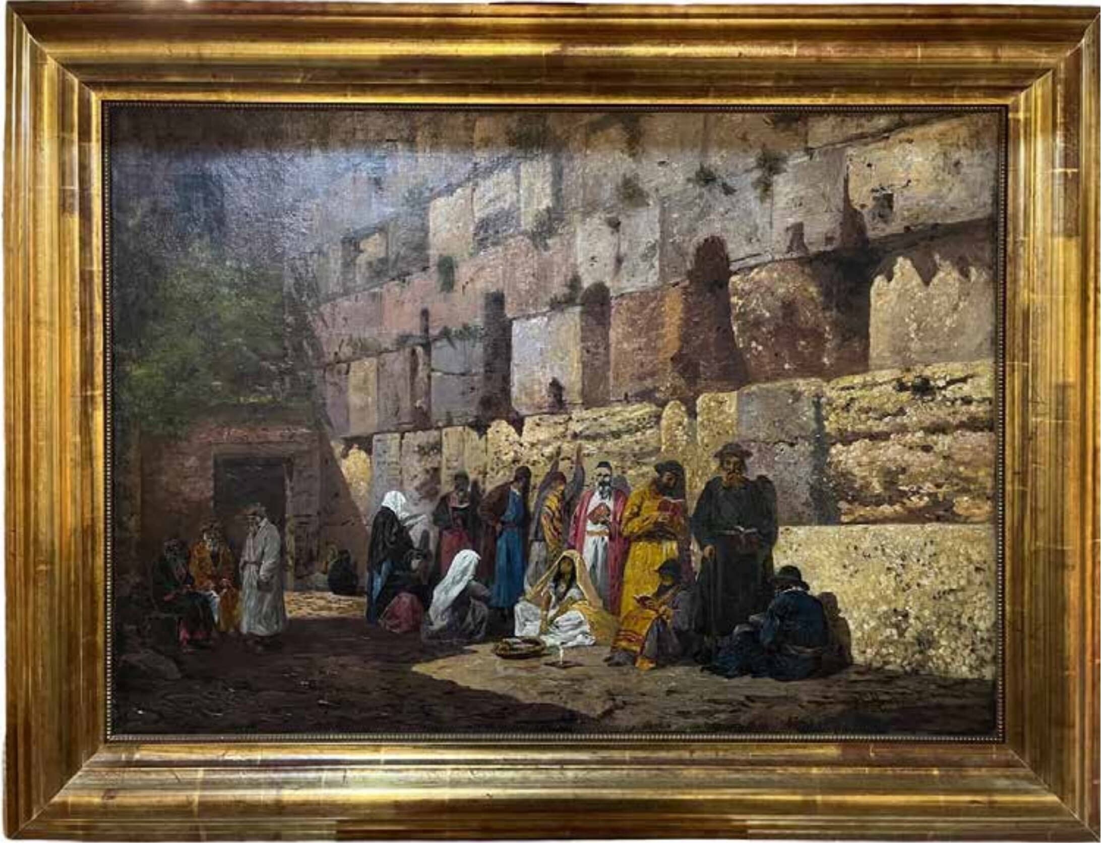 Klagemauer Der Juden by Friedrich Perlberg.